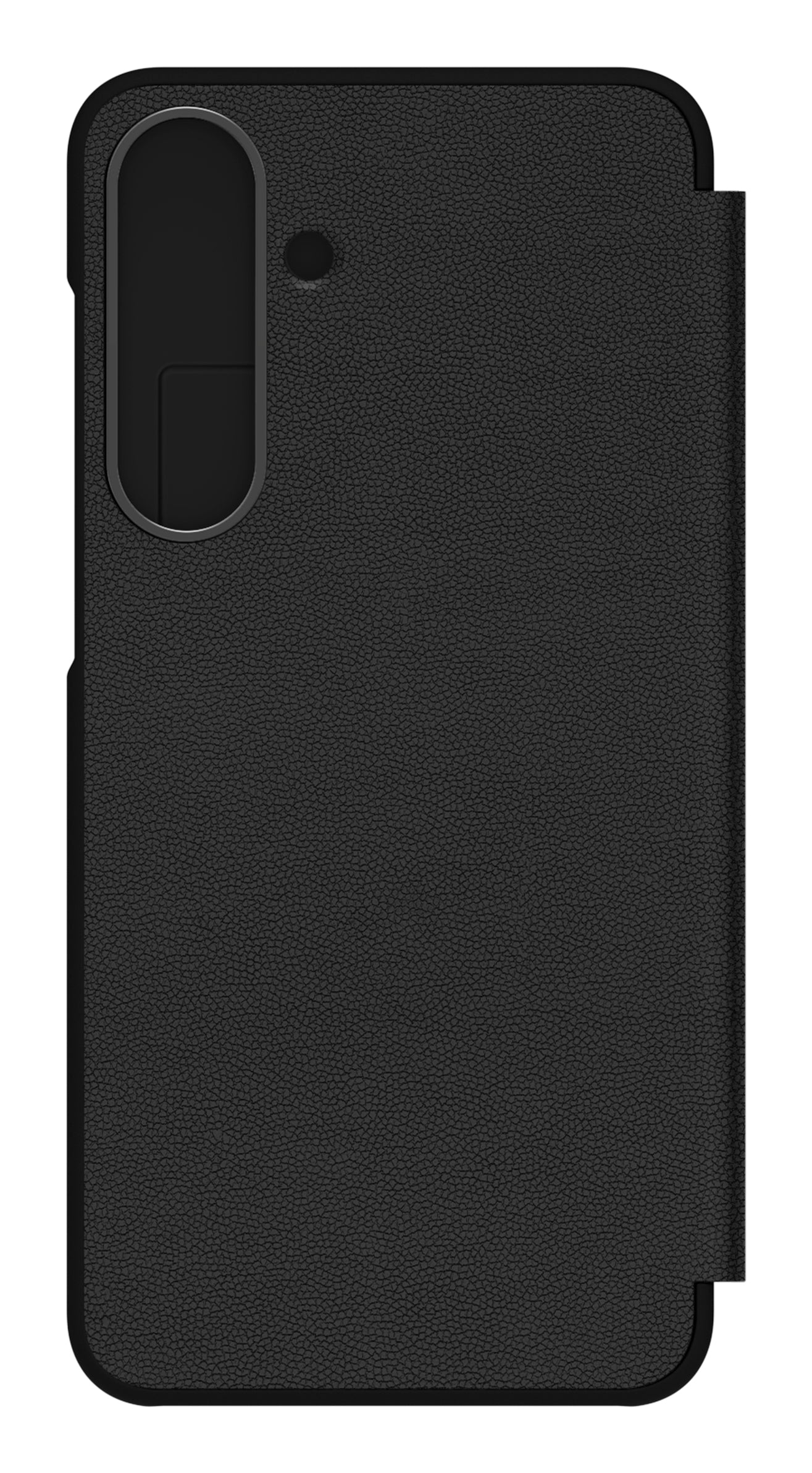 Samsung Anymode Wallethülle – für Samsung Galaxy S25 FE, mit Kartenfach, PC+PU, Schwarz