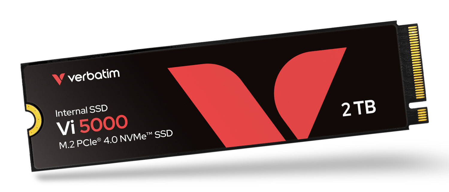 Verbatim Vi5000 – 2 TB M.2 2280 NVMe PCIe 4.0, 5'000/4'300 MB/s