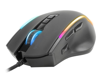 SPEEDLINK DECUS NX – Gaming-Maus – Kabelgebunden (USB-A), 12800 DPI, Rechts, Schwarz