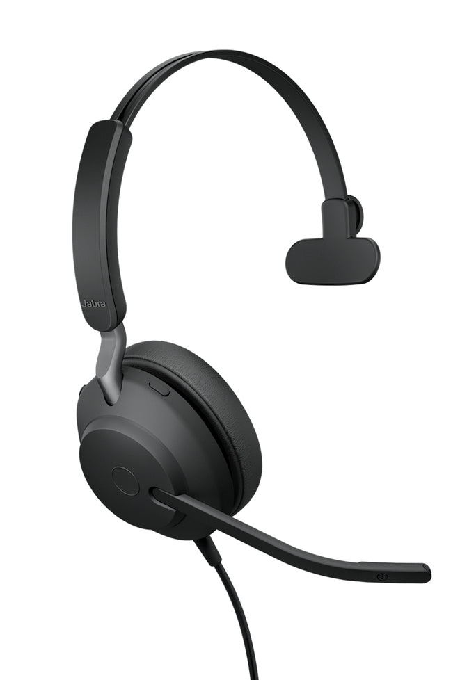 Jabra EVOLVE2 40 SE – Mono Headset – USB‑C/USB‑A – für PC/Mac