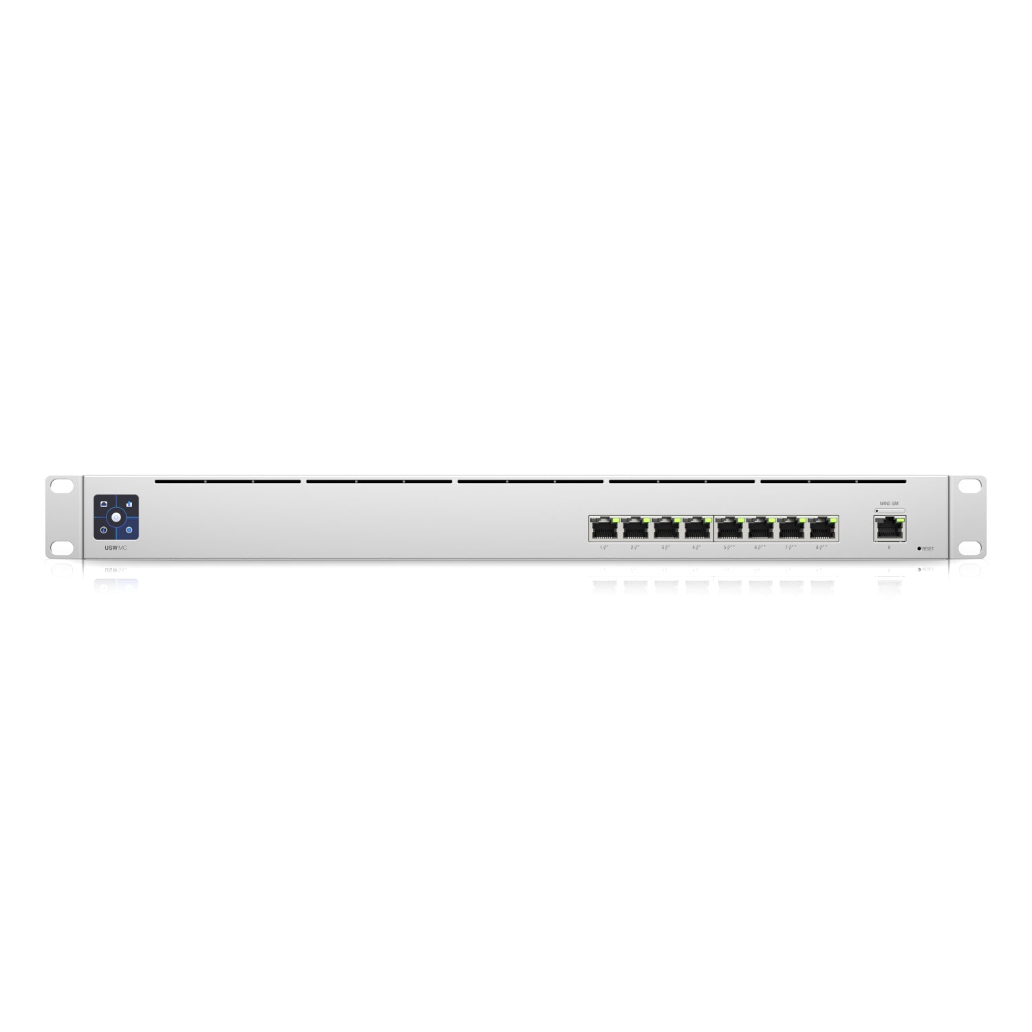 Ubiquiti Mission Critical – Managed Switch – 9×GbE, PoE++ 120 W, 1U