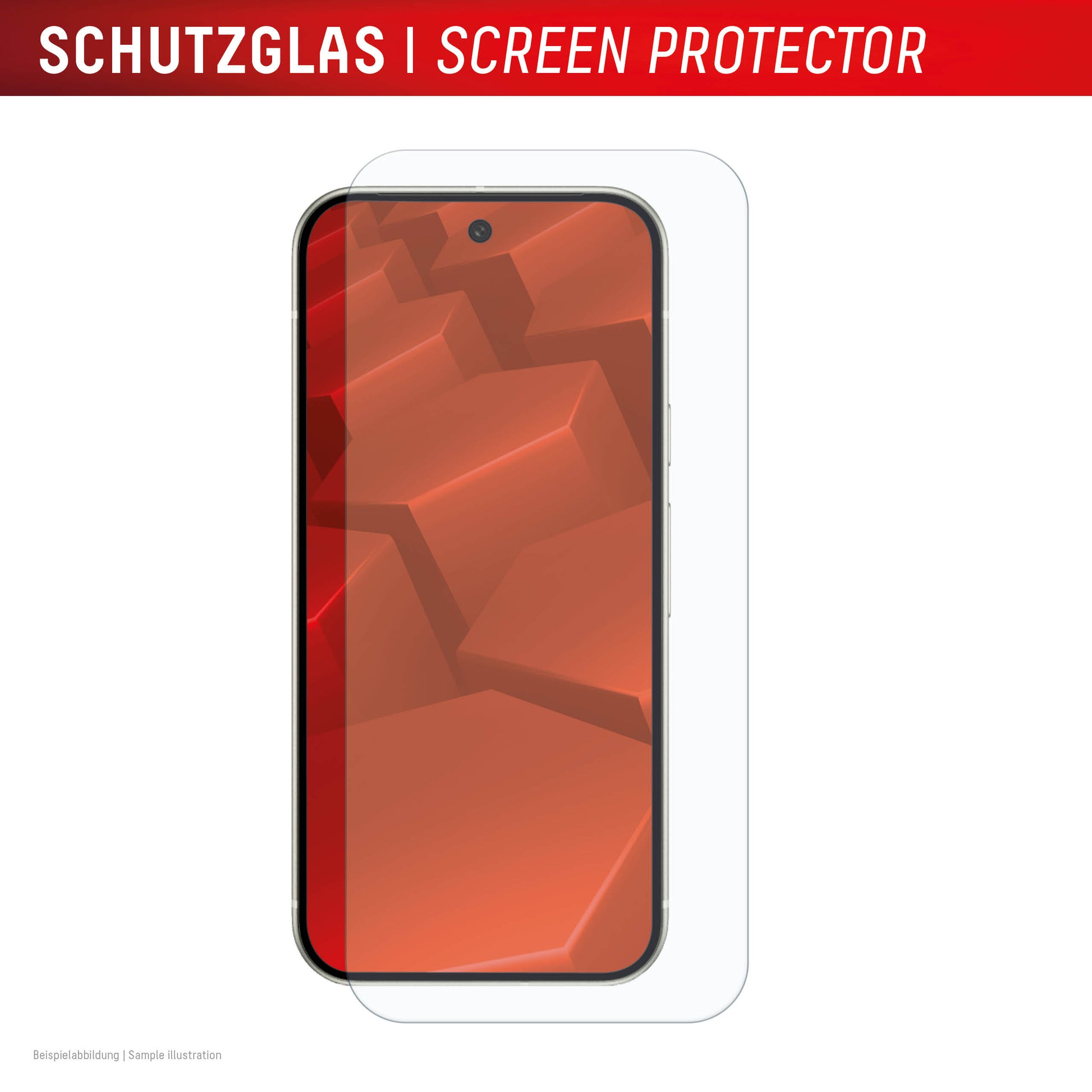 Displex Displayschutz (Panzerglas), 10H – für Pixel 9a – mit Applikator