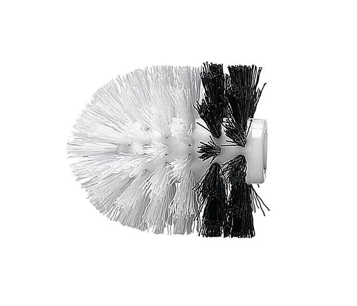 Kleine Wolke Ersatzbürstenkopf für Breeze, Check, Cubic und weitere – Polypropylen, Schwarz, Weiss