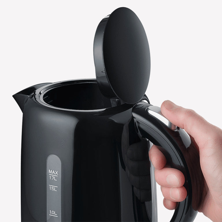 Severin Wasserkocher – 1,7 l, Kunststoff, Schwarz, WK4322