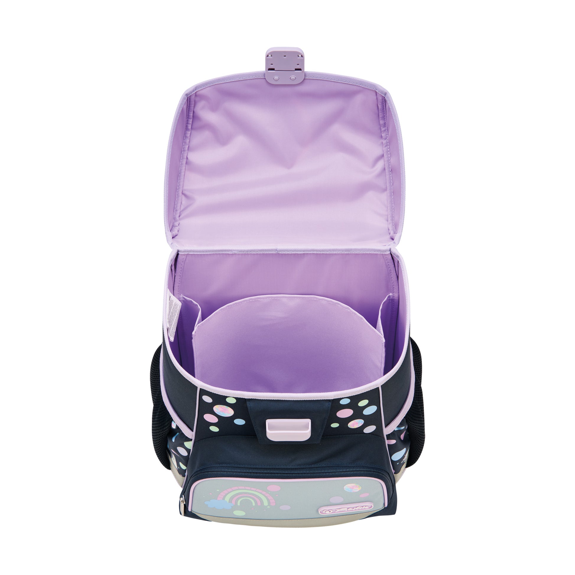Herlitz Loop Plus – Schulrucksack-Set 4-teilig, Einhorn, 17 l, 31×37×22 cm, höhenverstellbarer Brustgurt
