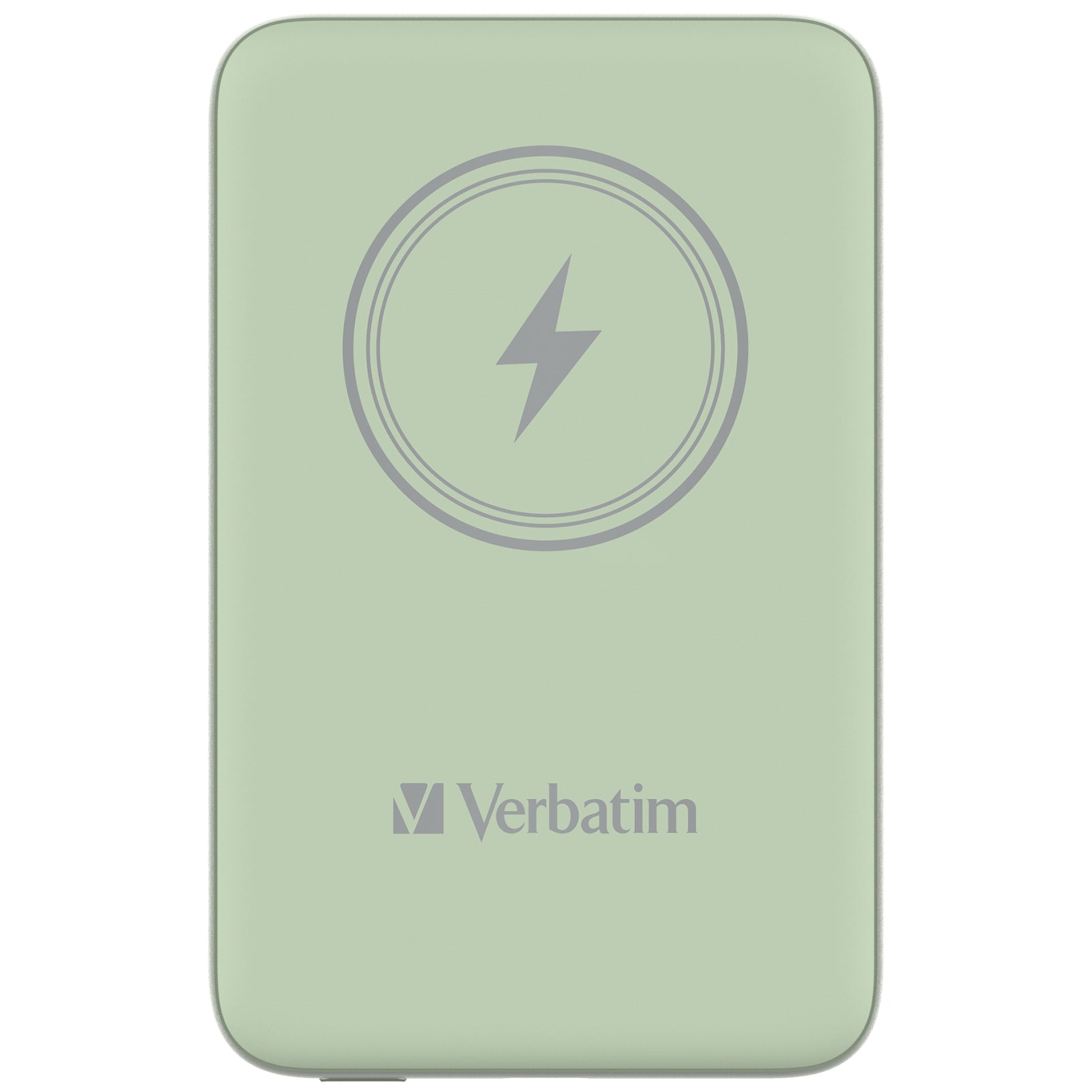 Verbatim Charge N Go Magnetische MagSafe Powerbank 10'000 mAh – 20 W PD, MagSafe 15 W, 1× USB-C, grün