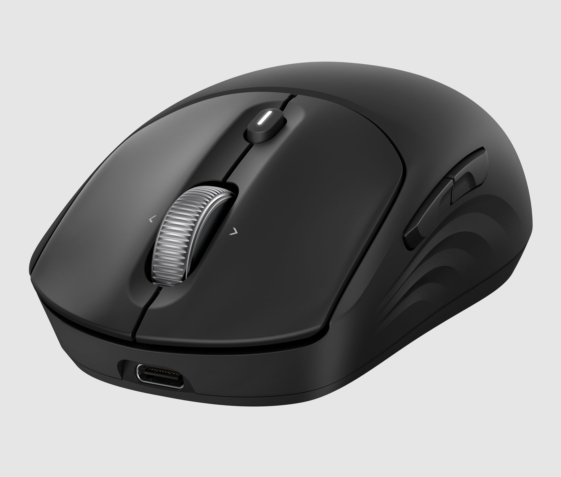 HP 700 Wiederaufladbare Wireless-Maus – Kabellos (Bluetooth/2,4 GHz), 6000 DPI, Beidhändig, Schwarz