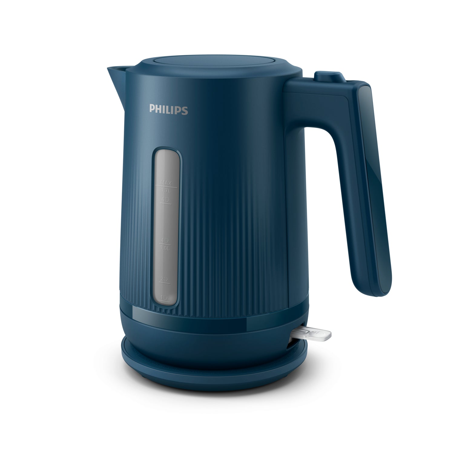 Philips 3000 Serie HD9411/71 – Wasserkocher 1,7 l, 2200 W, Edelstahl, Blau