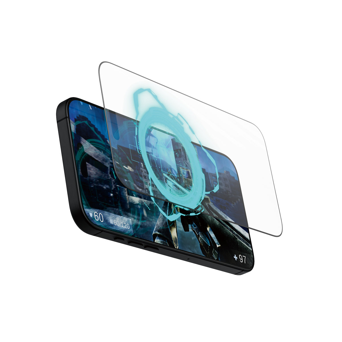 PanzerGlass Displayschutzglas – für Apple iPhone 16 Pro Max, Hartglas, Transparent