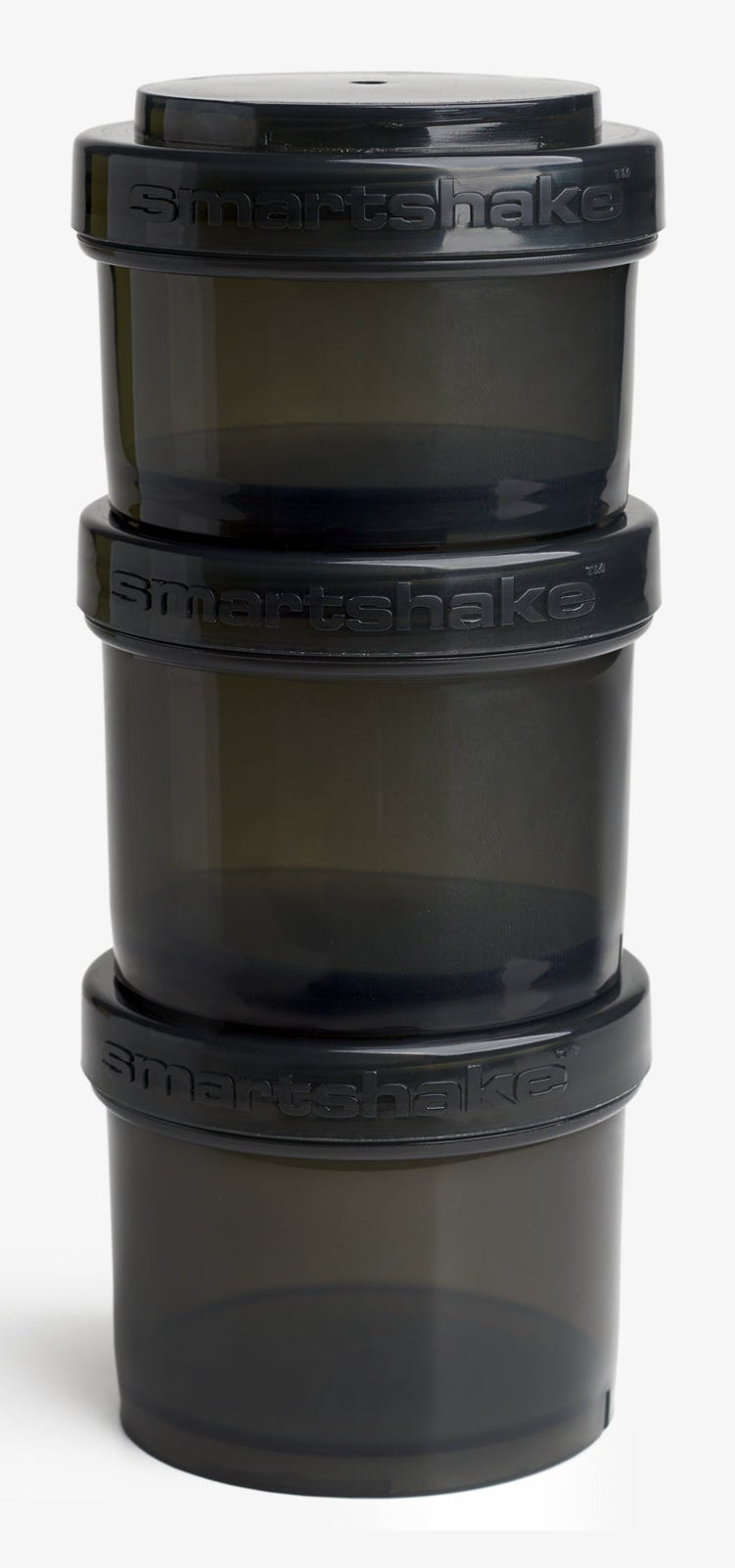 Smartshake Revive – Vorratsdose 550 ml, Kunststoff, 3er-Set, Schwarz