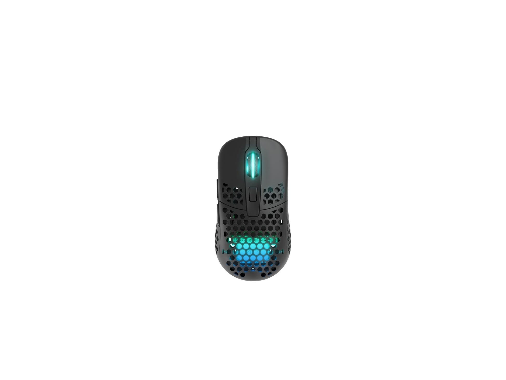 CHERRY XTRFY M42 – Gaming-Maus – Kabellos (2,4 GHz), 19000 DPI, RGB-Beleuchtung, Weiss