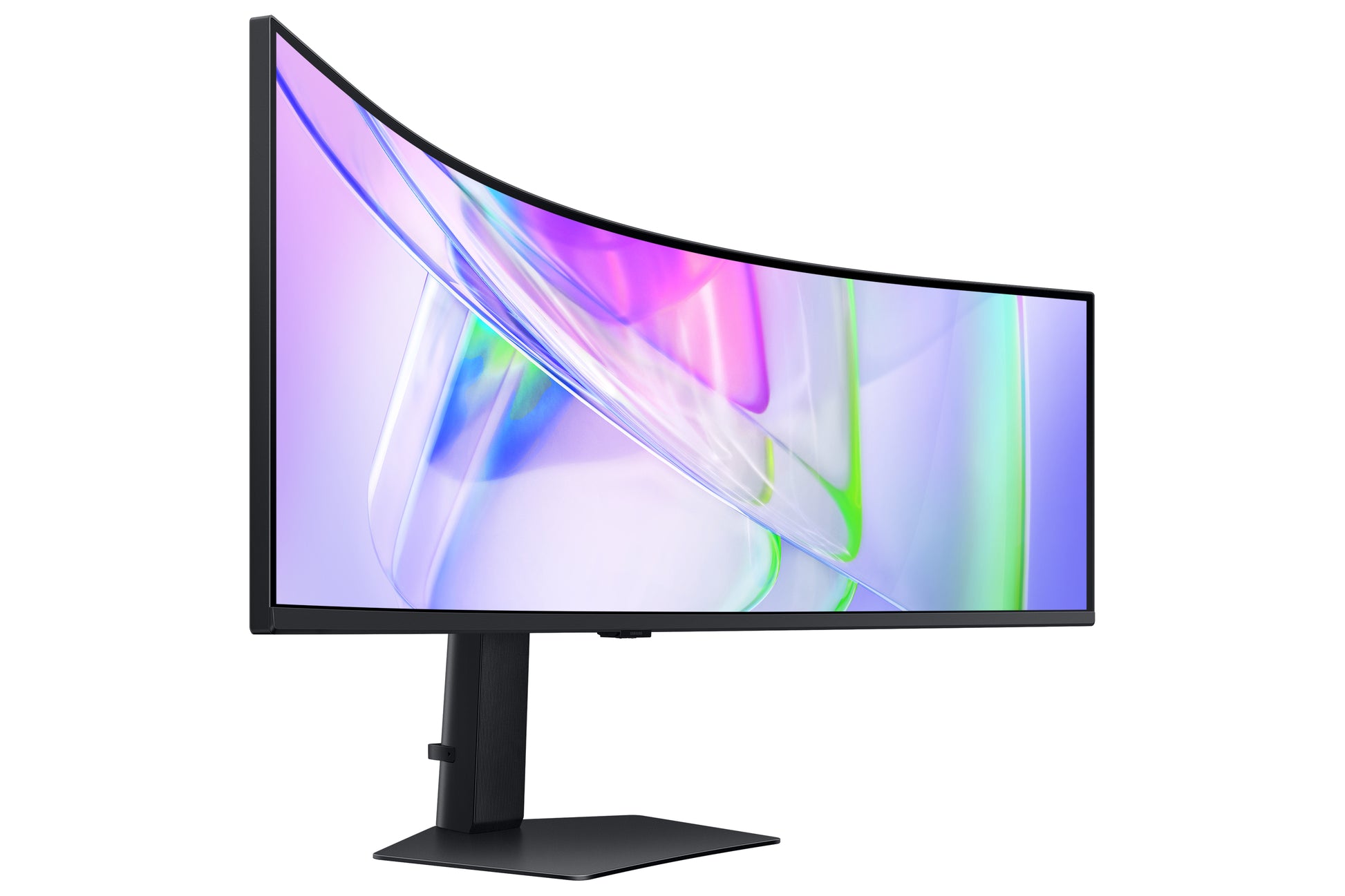 Samsung Curved 49 – Monitor, 49", VA, 120 Hz, 350 cd/m², KVM, USB-C, Curved, VESA 100 × 100, Schwarz