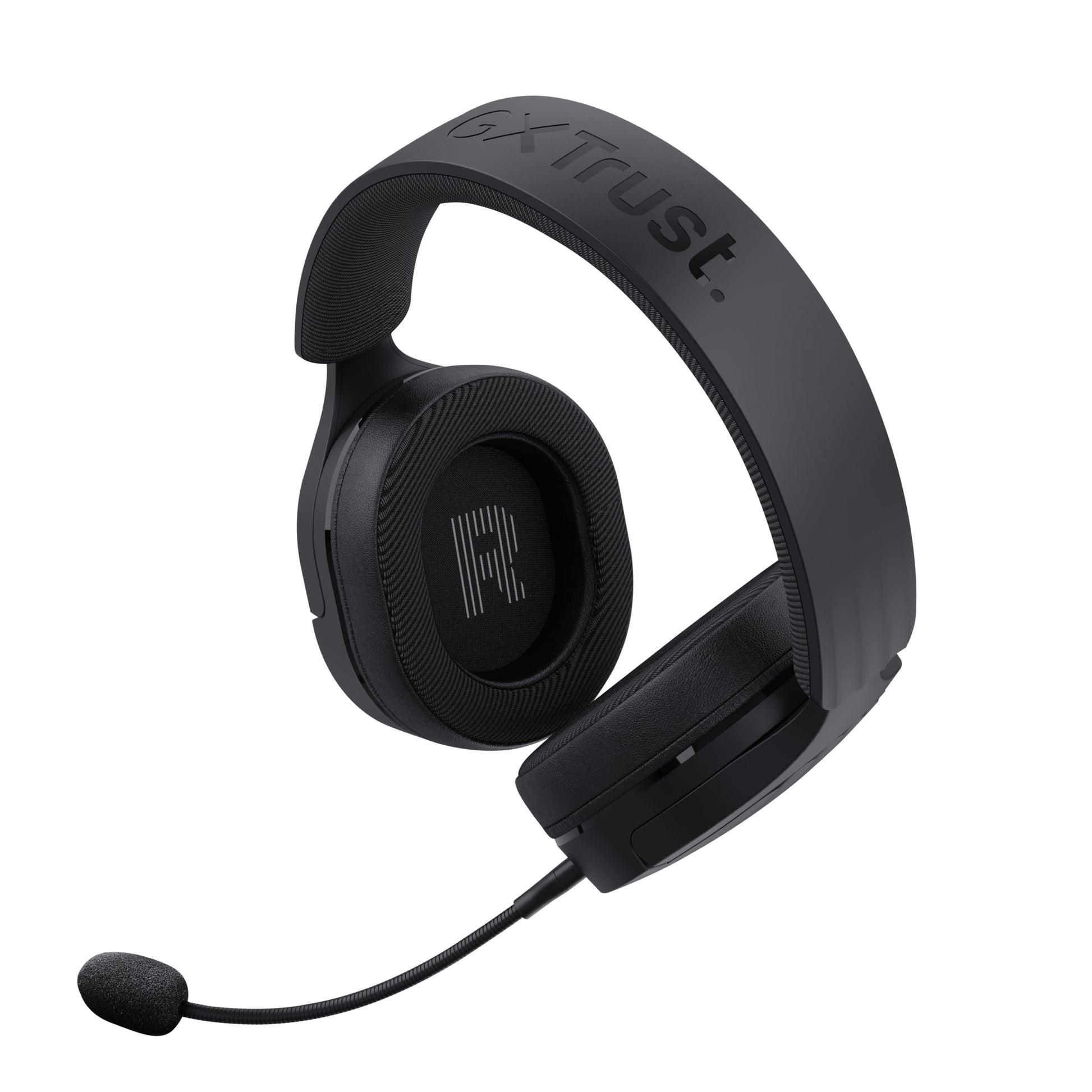 Trust GXT 491 FAYZO Gaming-Headset – Stereo, Kabel + BT, mit USB-A-Dongle, Schwarz