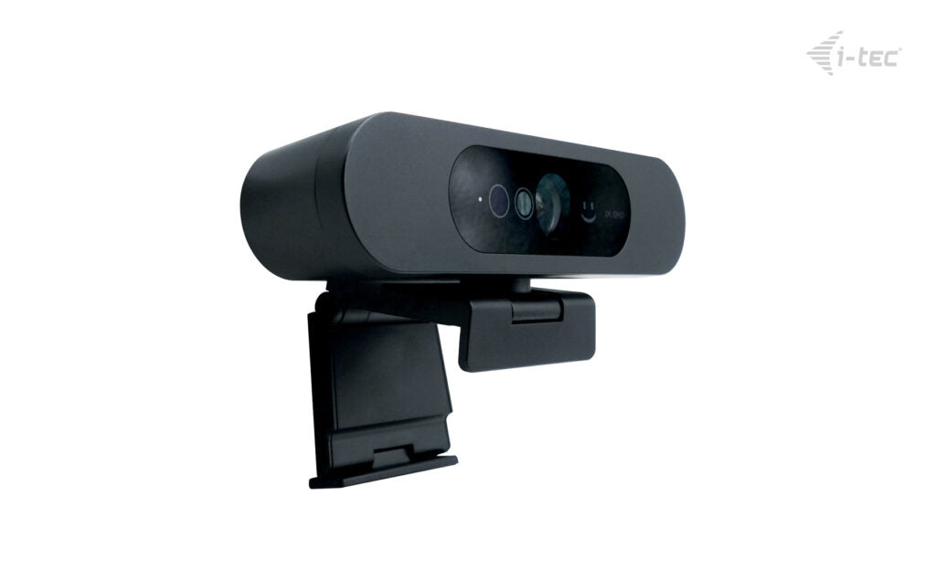 i-tec Solomon WH200 Webcam – 2K, 60 fps, USB-C – Schwarz
