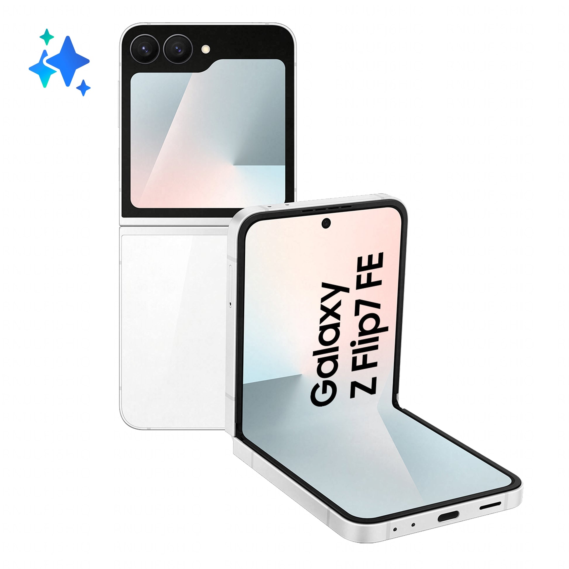 Samsung Galaxy Z Flip7 FE – 6,7" – 128 GB – Weiss