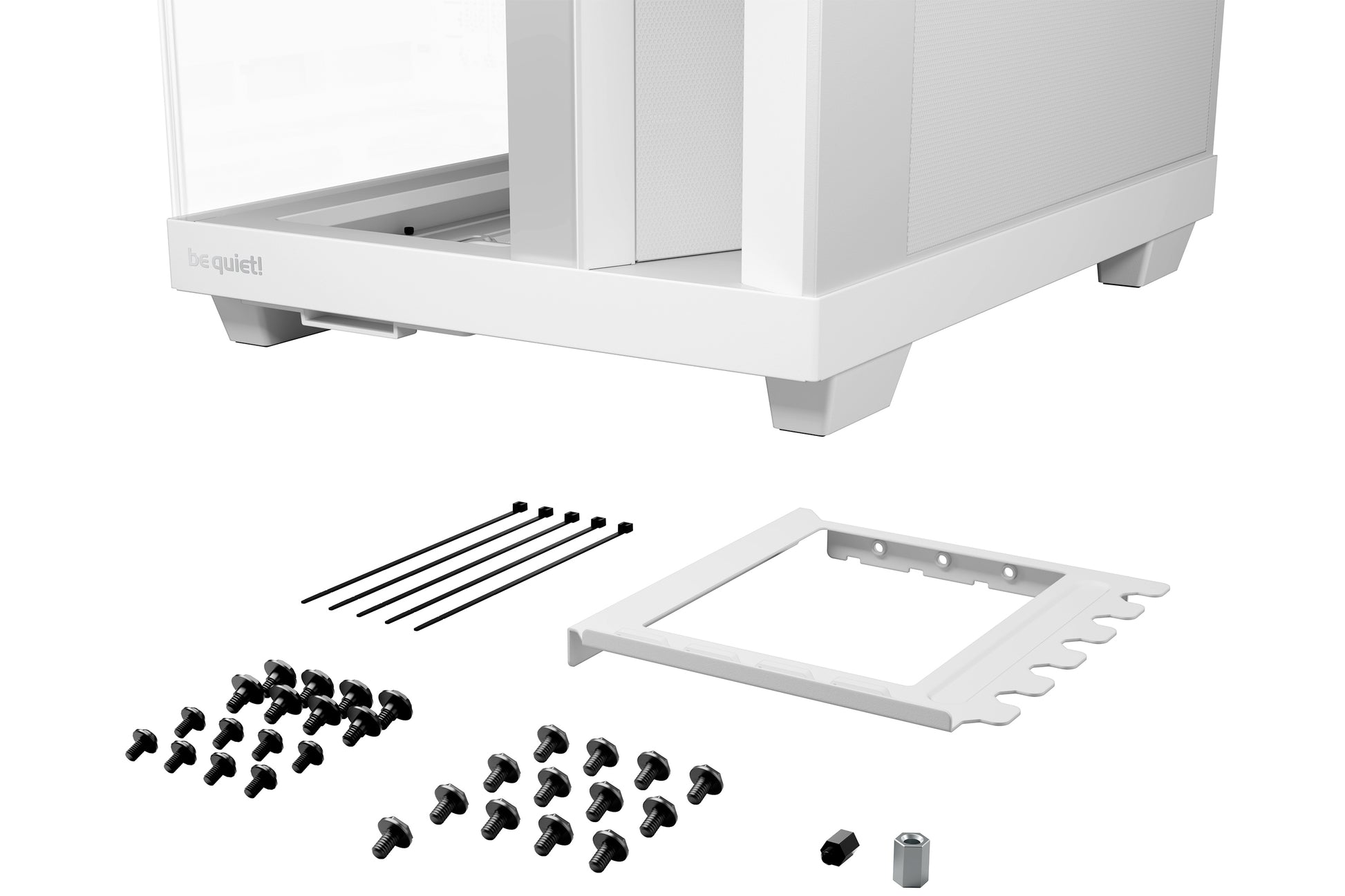 be quiet! be quiet Light Base 500 LX – PC-Gehäuse – Weiss, Midi Tower, für ATX, micro-ATX, Mini-ITX, Seitenfenster