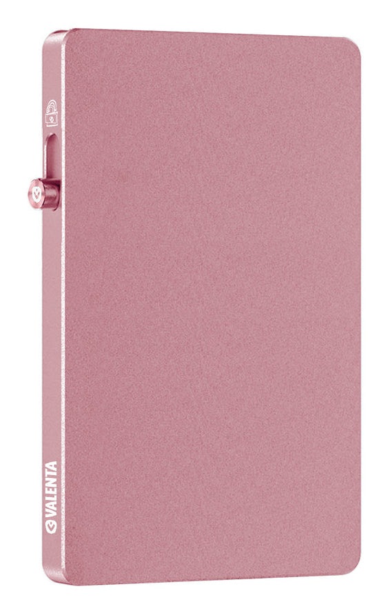 Valenta Halterung – für MagSafe, 67 × 100 × 9,5 mm, Aluminium, rosa