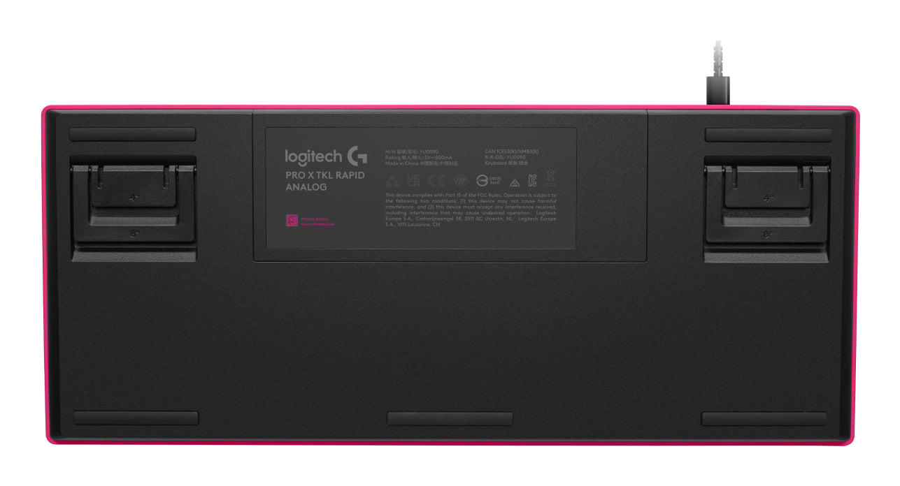 Logitech G PRO X TKL RAPID – Gaming-Tastatur TKL – Mechanisch – Kabelgebunden USB-A – RGB – Ohne Ziffernblock