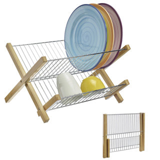 Westmark Abtropfgestell 35 × 39 × 2,8 cm, Bambus, Braun