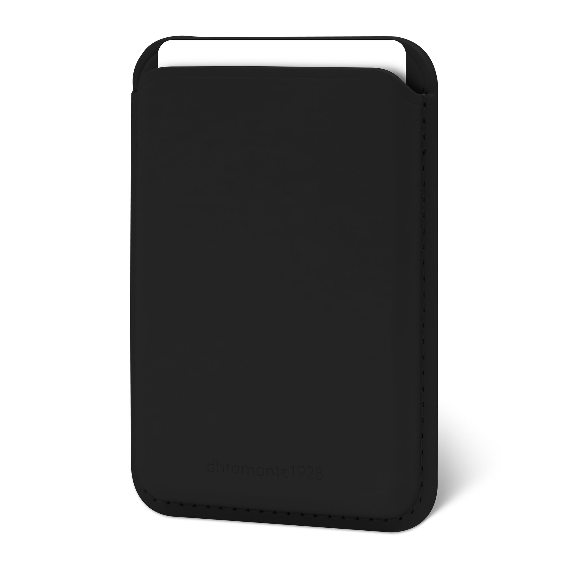 dbramante1928 Wallet mit MagSafe ICON – Kartenhalter/Wallet – 3 Kartenfächer – für iPhone (MagSafe) – Schwarz