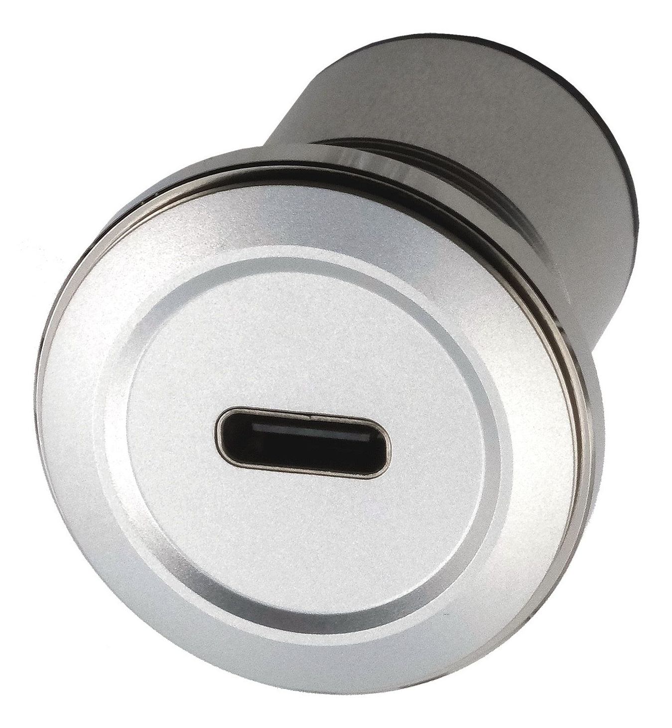 EXSYS EX-49194 Einbau-Adapter USB-C zu USB-A – USB 2.0 (480 Mbit/s), Buchse-Buchse, Metallverstärkt