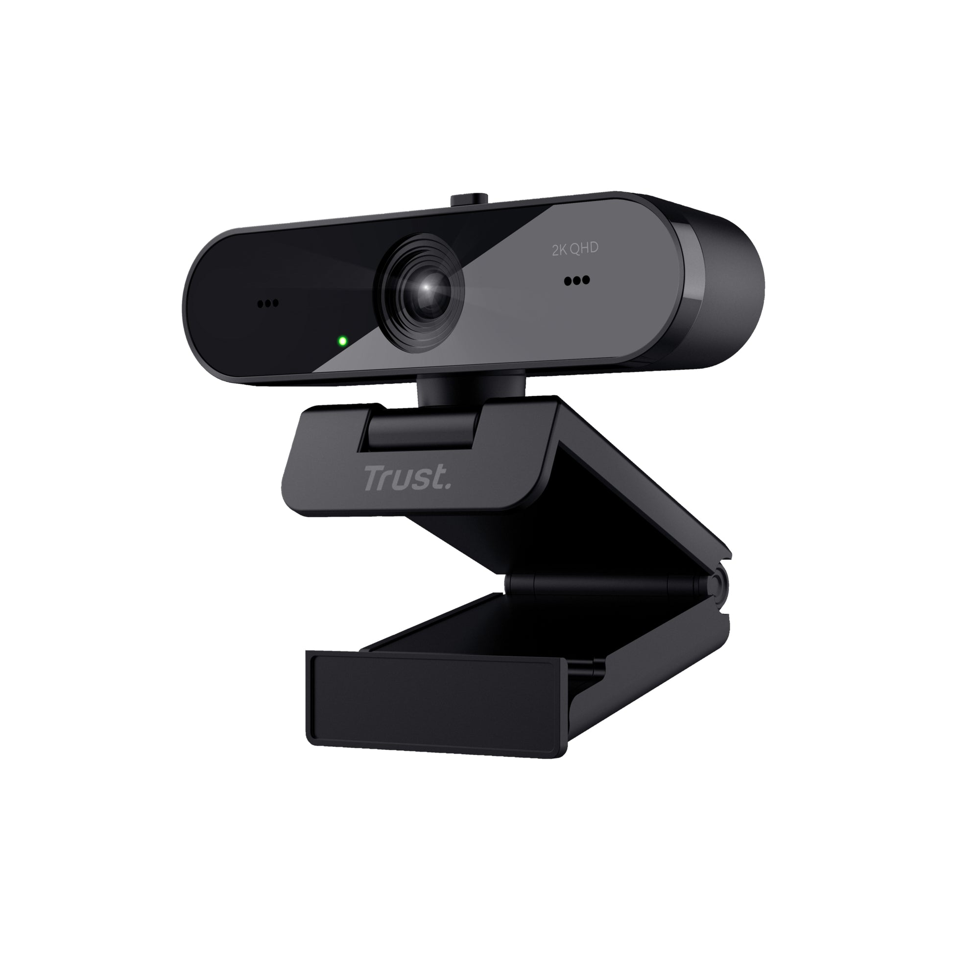 Trust TW-250 – Webcam – 2K QHD, USB-A, USB 2.0, Mikrofon, Schwarz