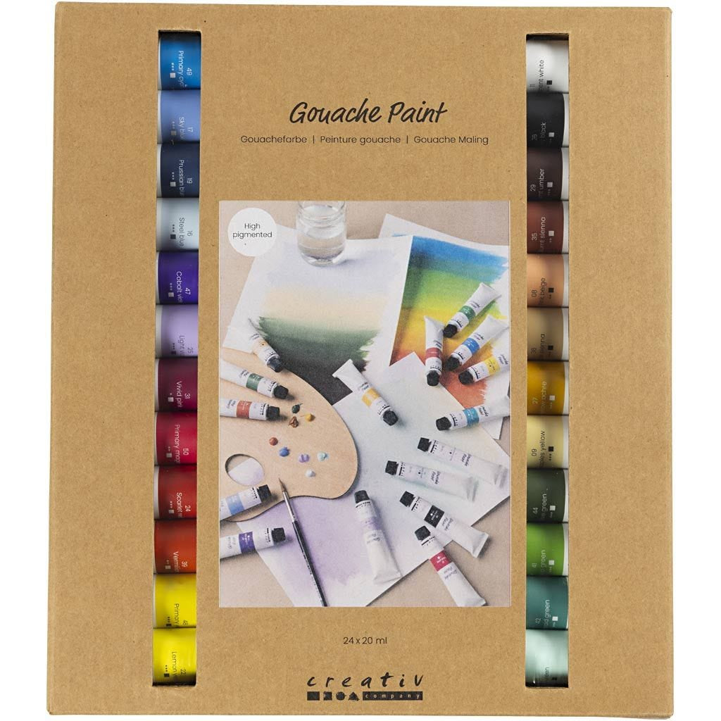 Creativ Company Gouache – mehrfarbig
