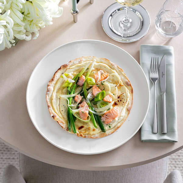 Villeroy & Boch Afina Gourmetteller – Ø 32,1 cm, H 2,8 cm, Porzellan, spülmaschinenfest, mikrowellengeeignet