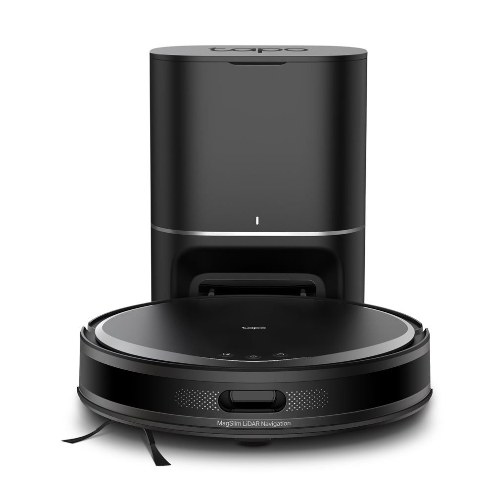 TP-Link Saugroboter Tapo RV20 Max Plus mit Absaugstation und Wischfunktion – 5300 Pa, 180 min, Höhe 83 mm