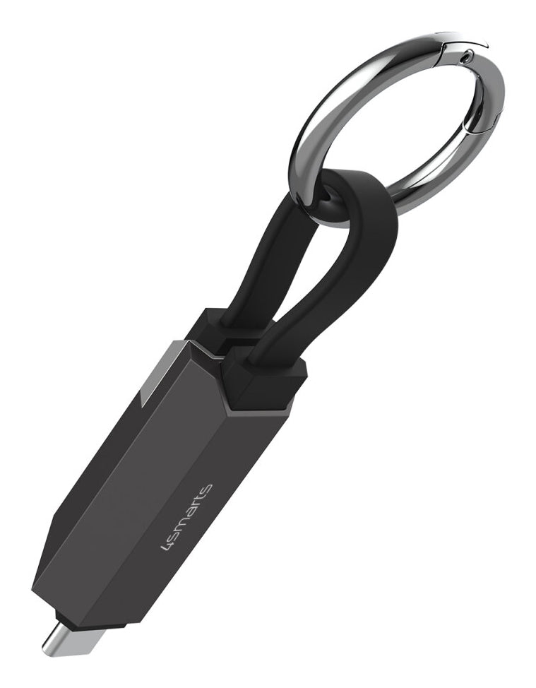 4smarts USB-Kabel, USB-C zu USB-C, 0,14 m, USB4, Lade-/Datenkabel, für Laptop, Smartphone, Tablet