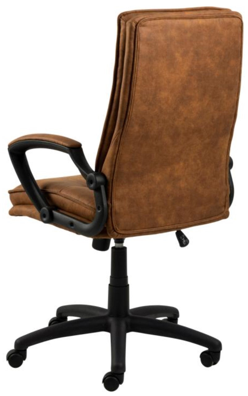 Actona AC Design Bürostuhl Brad – Mikrofaser, camel