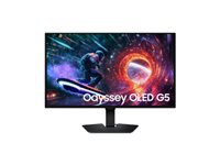 Samsung Odyssey OLED G5 G50SF – Monitor, 27", 2560 × 1440 (WQHD), 180 Hz, 200 cd/m², HDMI, DisplayPort