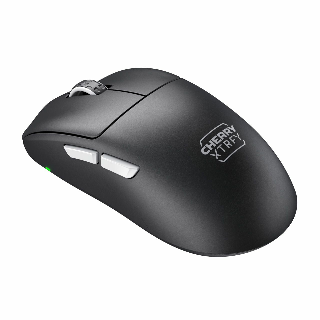 CHERRY XTRFY M68 Pro – Gaming-Maus – Kabellos (2,4 GHz), 26000 DPI, Rechts, Schwarz/Silber