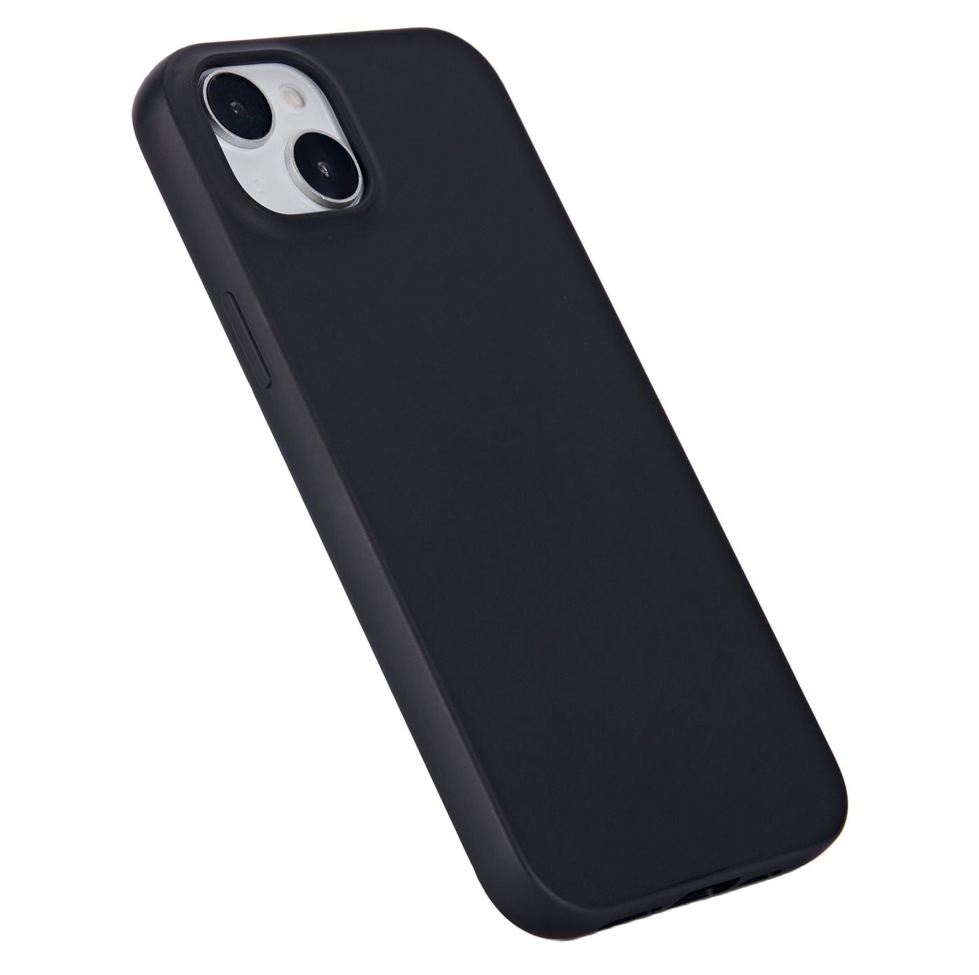 eSTUFF INFINITE (GRS) VIENNA Backcover – für Apple iPhone 15 Plus, TPU, Schwarz
