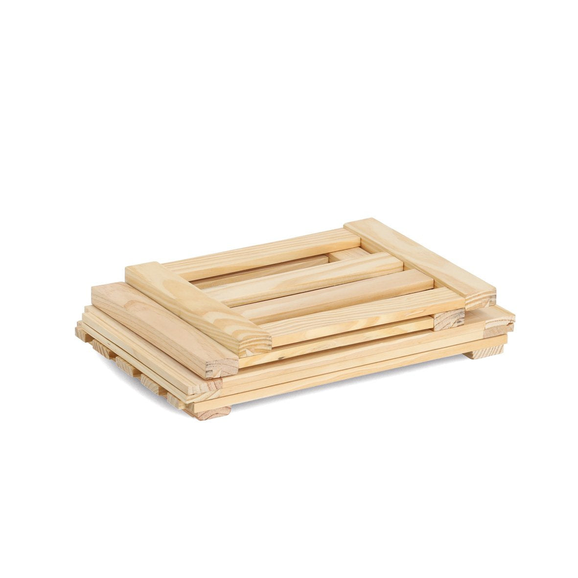 Zeller Present 13362 Aufbewahrungsbox ohne Deckel – Kiefernholz – Braun – 300 × 240 × 400 mm
