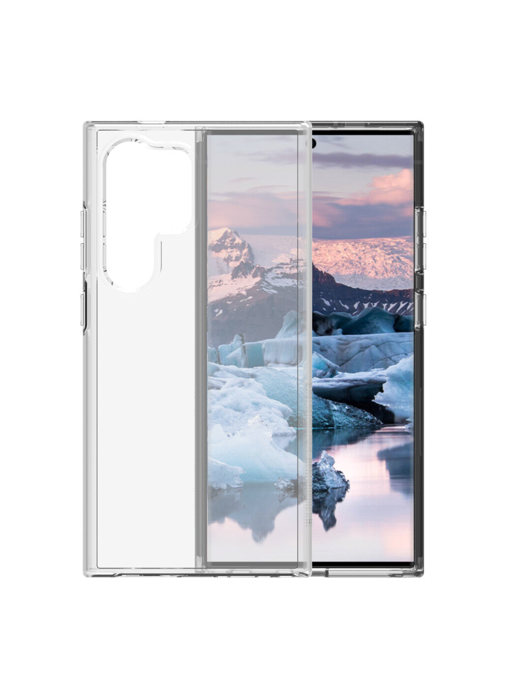 dbramante1928 Iceland Ultra Backcover – für Samsung Galaxy S24 Ultra, D3O, Transparent