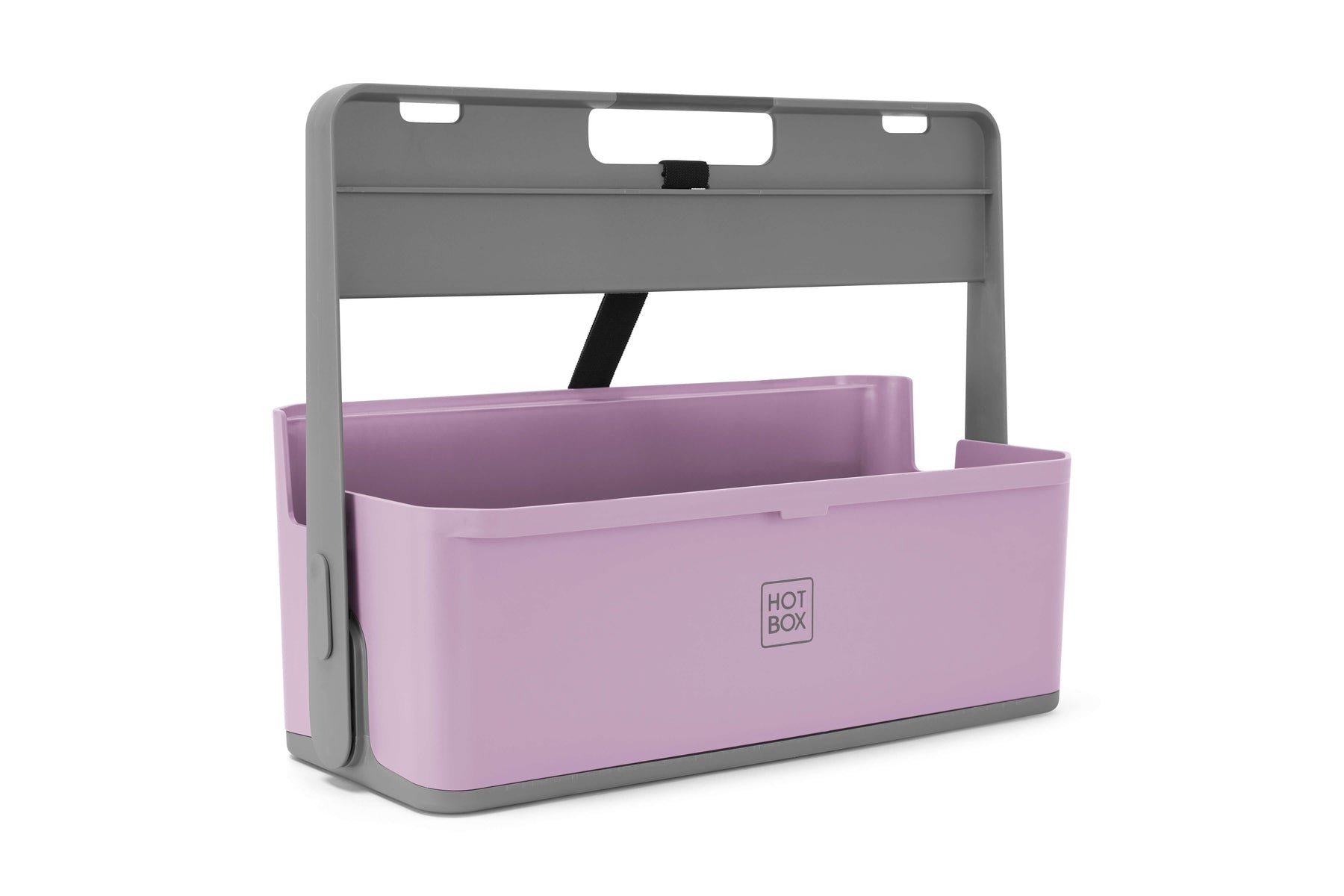 Hotbox Laptop-Ständer – bis 14,9", 2 Schubladen, höhenverstellbar – Violett