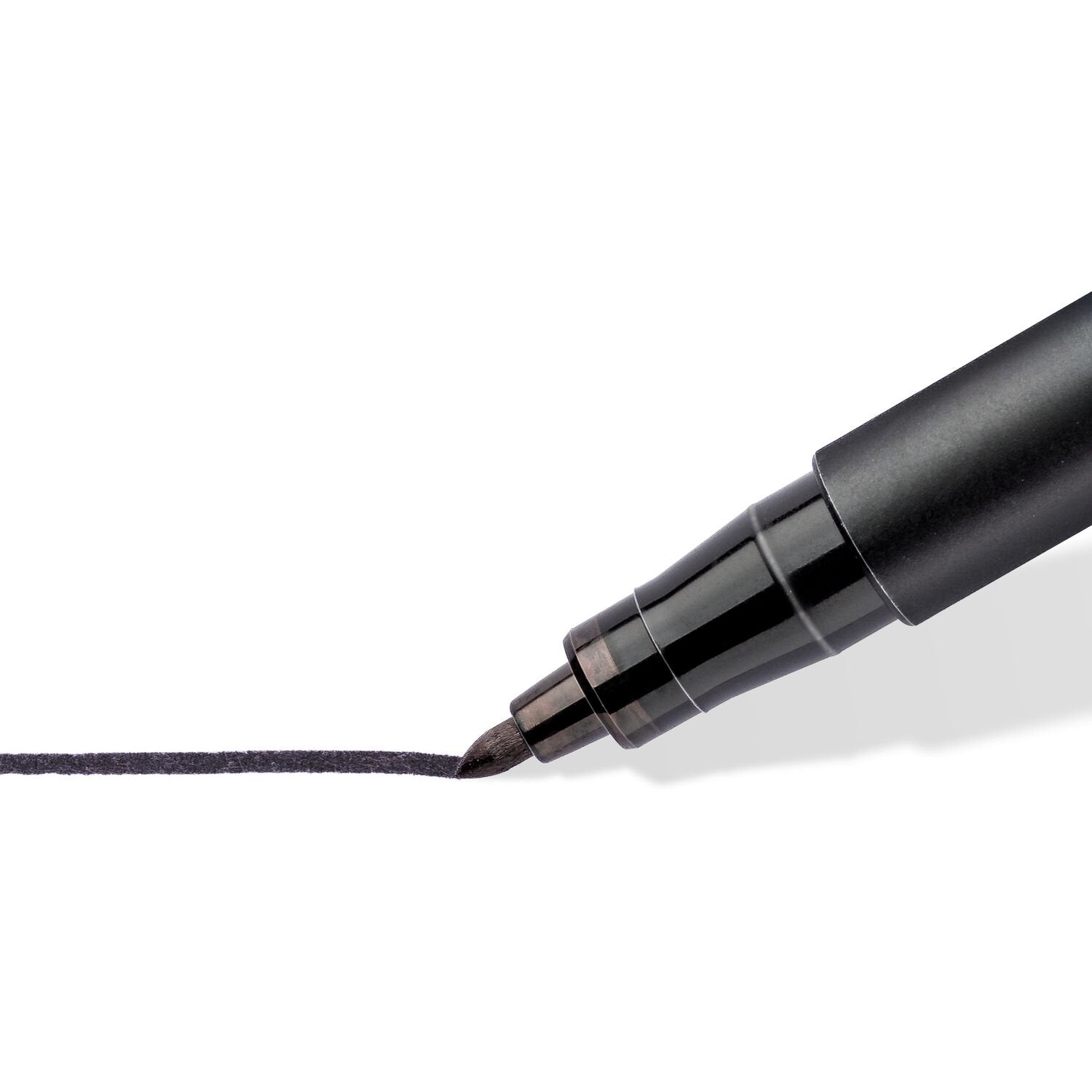 Staedtler Lumocolor 317 OHP-Marker – Rundspitze 1 mm – Schwarz, 10er-Pack – für Glas, Metall und Kunststoff