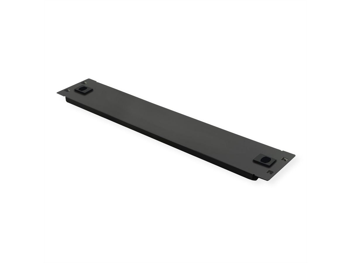 ROLINE Snap-In – 19" Blindblende – 19" Rack, 2U, Schwarz