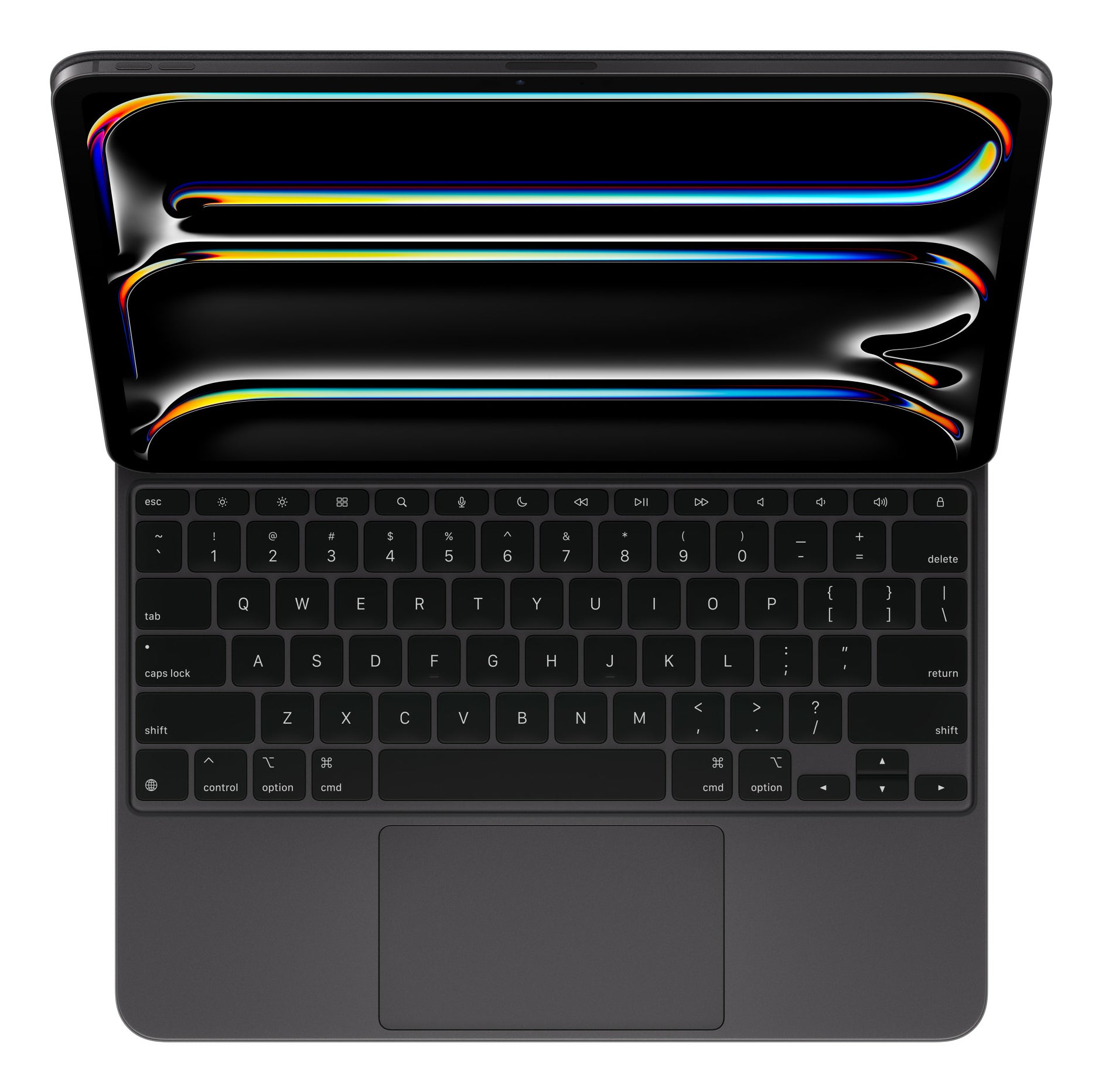 Apple Tastatur-Case für iPad Pro 13" (M4) – Kabellos, QWERTY (US) – mit Trackpad, Beleuchtung – Schwarz