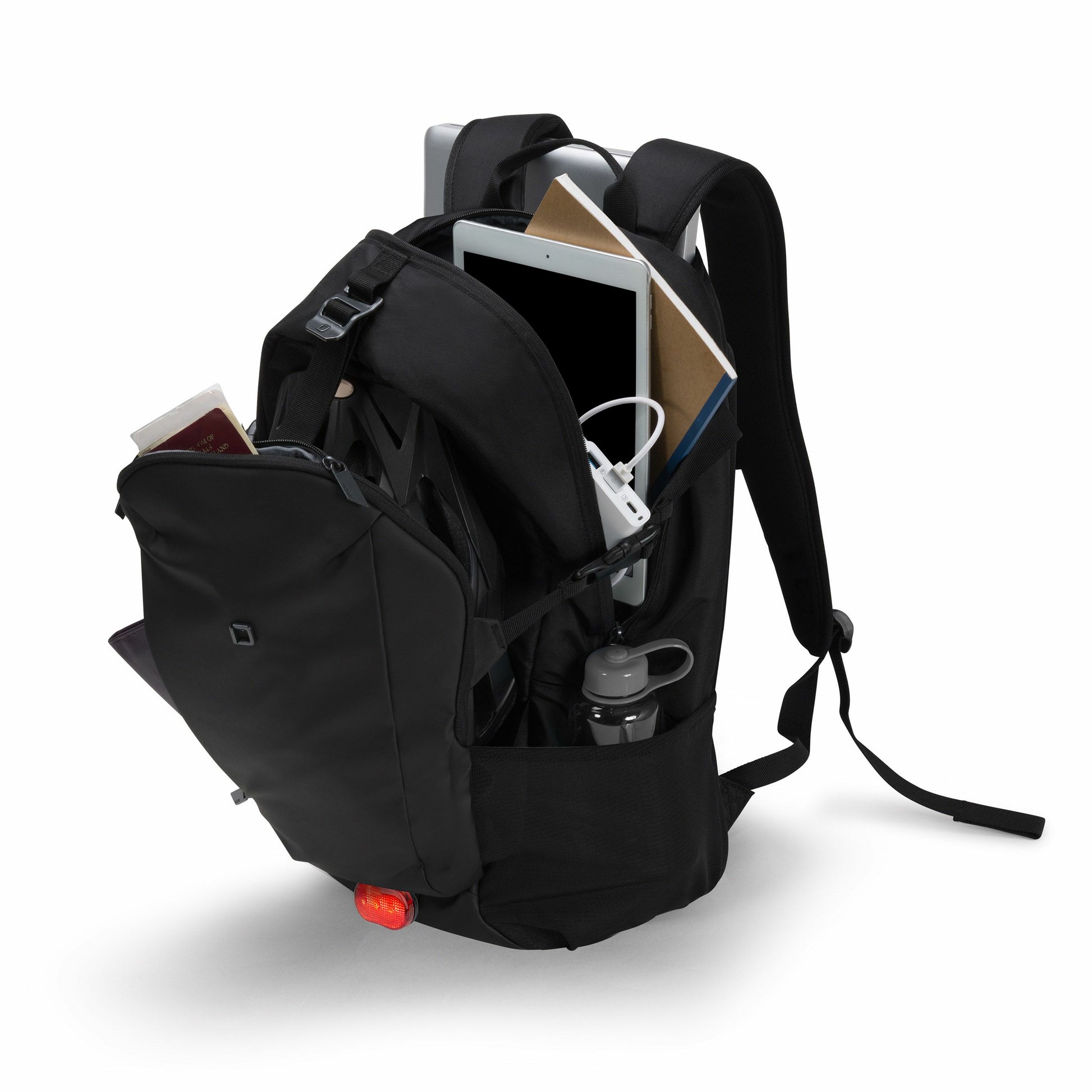 DICOTA GO Notebook-Rucksack bis 15,6" – 22 l, Polyester – Schwarz