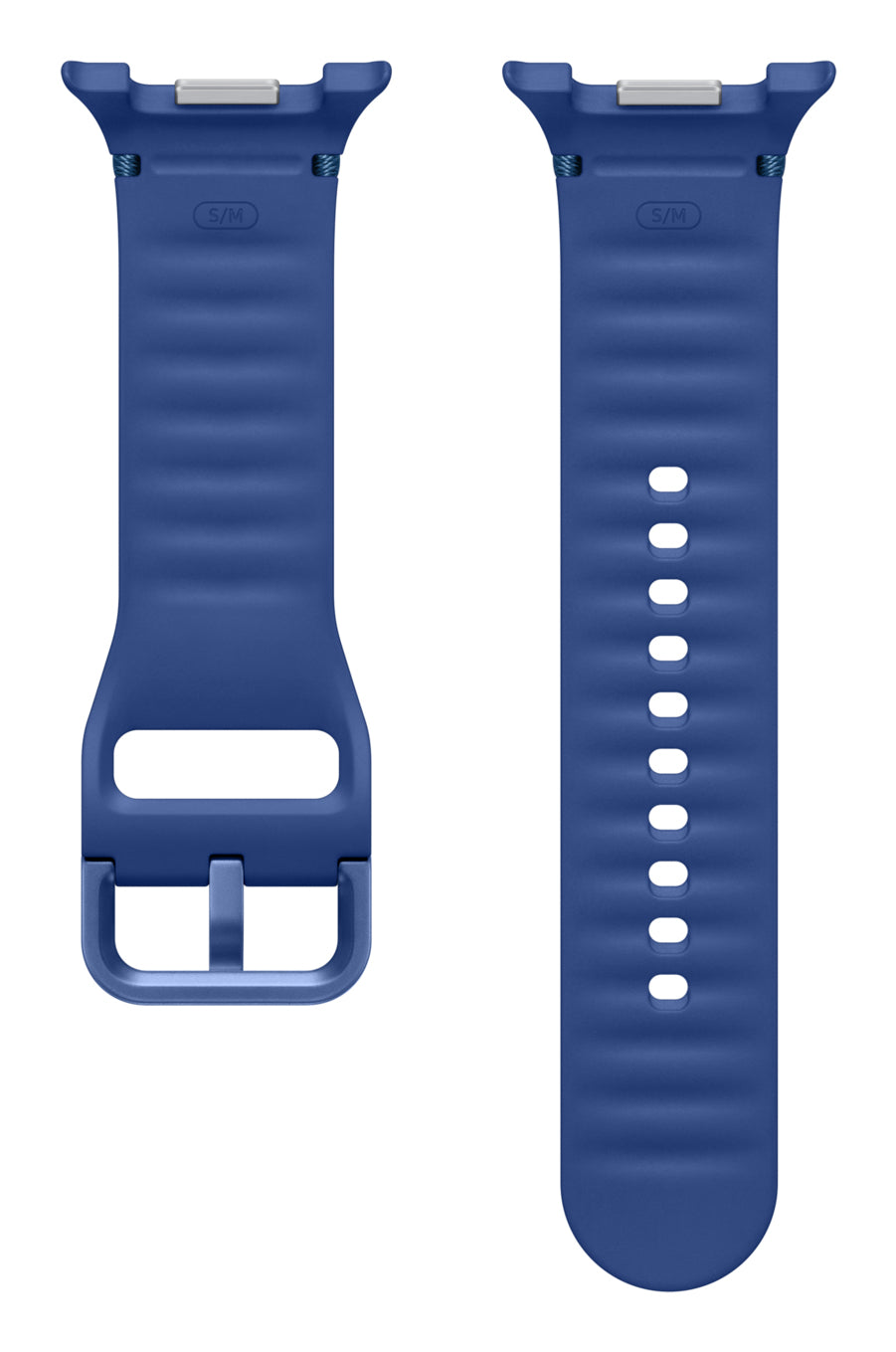 Samsung Watch 8 Sport – Armband – für Samsung Watch 8 Sport, Blau, S/M, Gummi