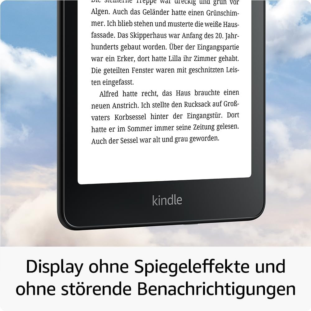 Amazon Kindle Paperwhite 2024 – 7" E-Ink, 32 GB, IPX8, Schwarz