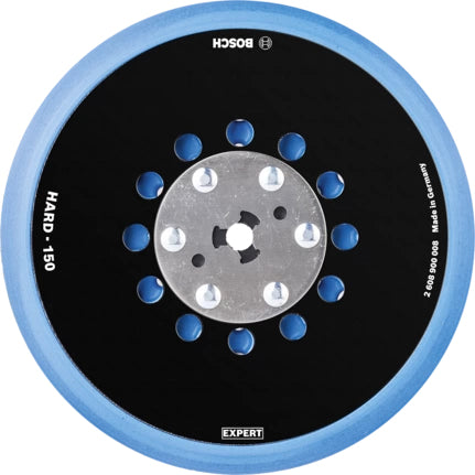 Bosch Stützteller, Multihole, EXPERT, 150 mm, schwarz, blau
