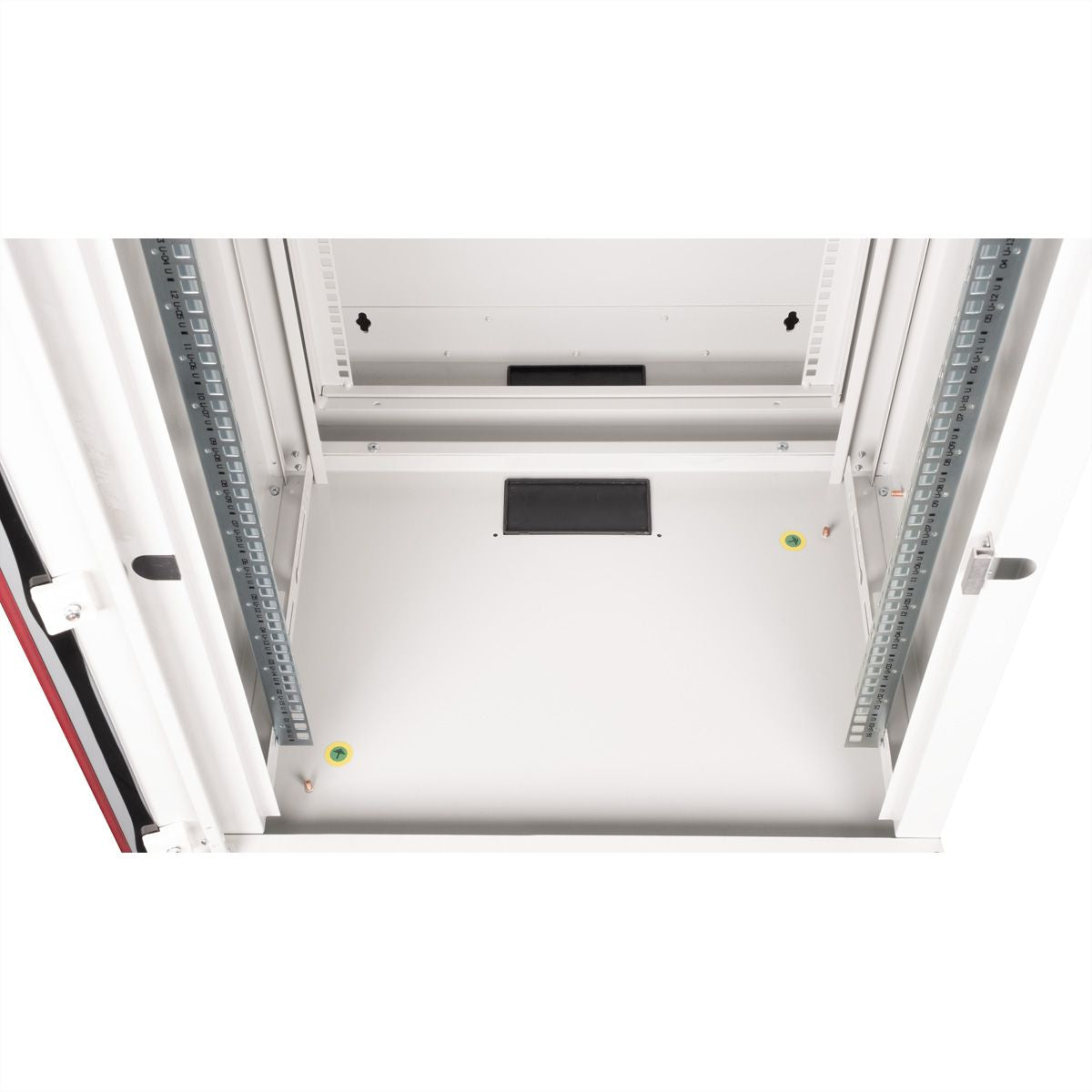 ROLINE Pro – 19" Wandverteiler 16U, IP20, abschliessbar, 600 × 600 × 818 mm, lichtgrau