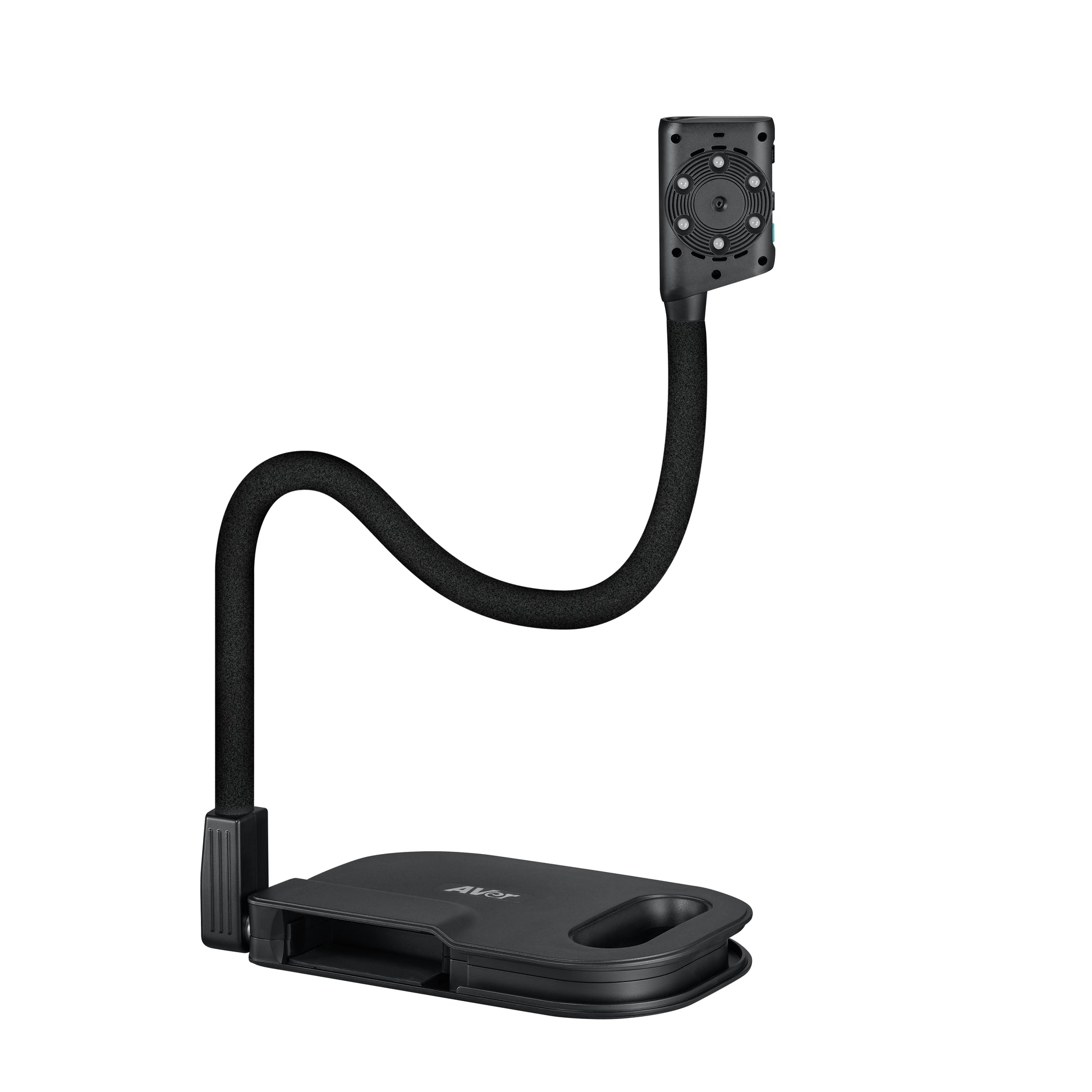 AVer U50PLUS – Visualizer/Dokumentenkamera, 4K60, 16× optischer Zoom, 420×315 mm, USB, schwarz