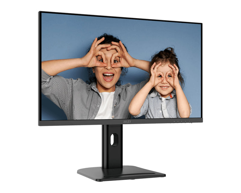 MSI PRO MP273QPDE E2 – Monitor, 27", 2560 × 1440 (WQHD), IPS, 100 Hz, 400 cd/m², VESA 75 × 75, Schwarz