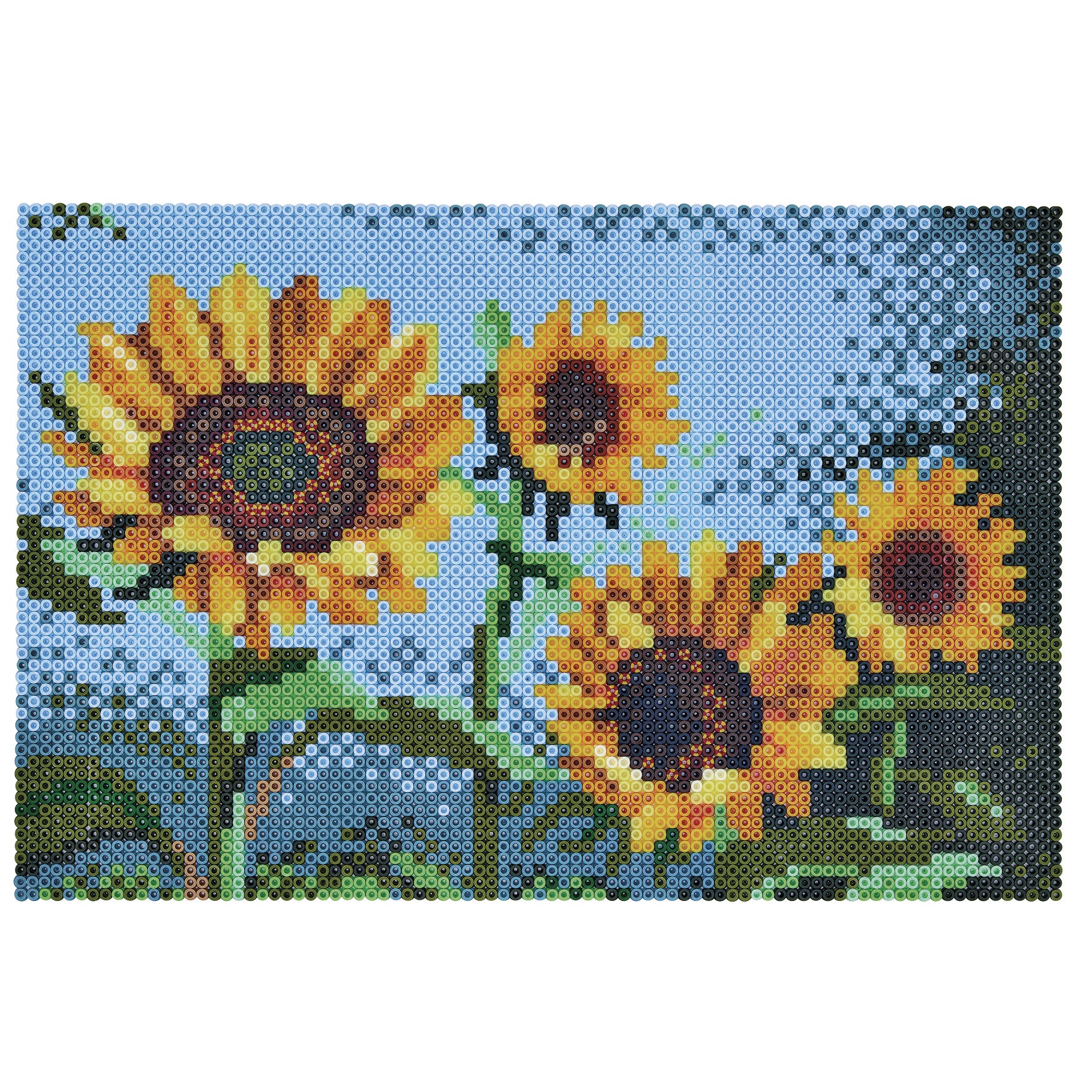 Hama Sonnenblumen – Bügelperlen-Set midi – 10'000 Perlen – Ø 0,5 cm – ab 5 Jahren