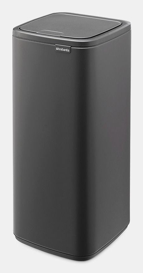 Brabantia Papierkorb Bo – 30 l – Stahl, Anthrazit – B × H 280 × 650 mm