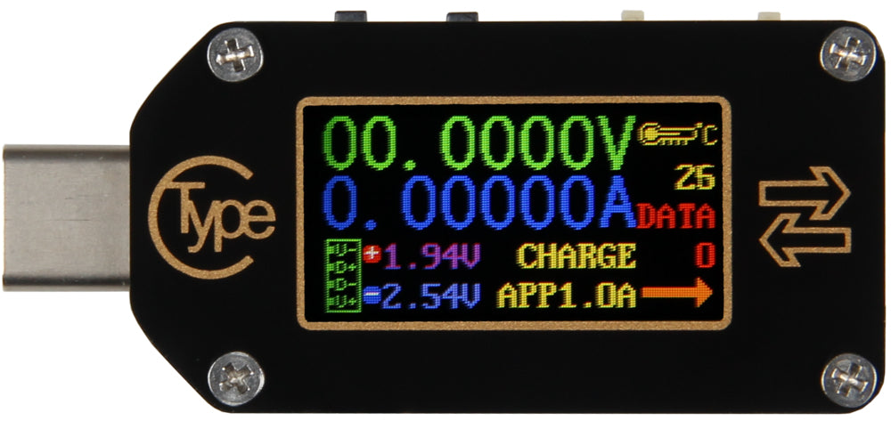Joy-iT JT-TC66C – Multimeter – 0,005–30 V DC, 0–5 A DC, USB-C